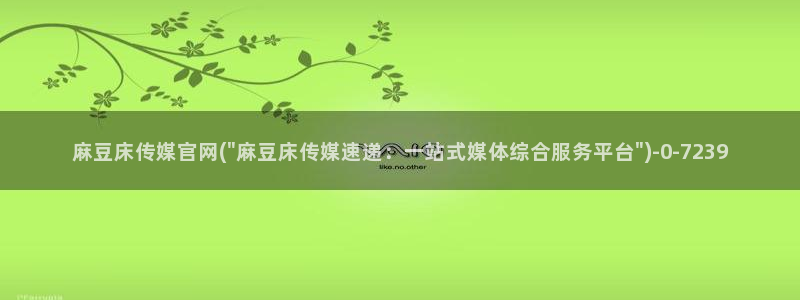 麻豆传媒官网水蜜桃